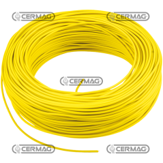 câble électrique 1 fil 1mmq (100MT) JAUNE COMPATIBLE - 36856 | NewgardenAgri.com