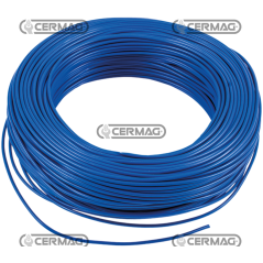 Elektrokabel 1 Draht 1,5 mmq (100 MT) BLAU KOMPATIBEL - 36862 | NewgardenAgri.com