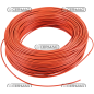 câble électrique 4 fils 1mmq (100MT) ROUGE COMPATIBLE - 36871