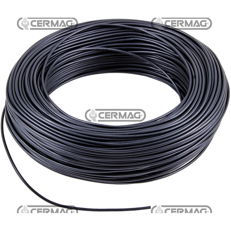 câble électrique 2,5 fils 1mmq (100MT) NOIR COMPATIBLE - 36870