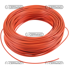 câble électrique 1 fil 6mmq (100MT) ROUGE COMPATIBLE - 36873 | NewgardenAgri.com