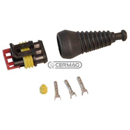 AMP/TYCO 3-Wege-Stecker-Verbindungsset KOMPATIBEL – 36585 | NewgardenAgri.com