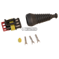Kit connessione maschio tipo AMP/TYCO 3 vie COMPATIBILE - 36585