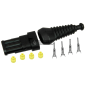 Kit conexión hembra 3 vías COMPATIBLE AMP/TYCO - 36586