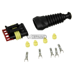 AMP/TYCO 4-Wege-Stecker-Verbindungsset KOMPATIBEL – 36587 | NewgardenAgri.com