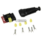 Kit connessione maschio tipo AMP/TYCO 4 vie COMPATIBILE - 36587