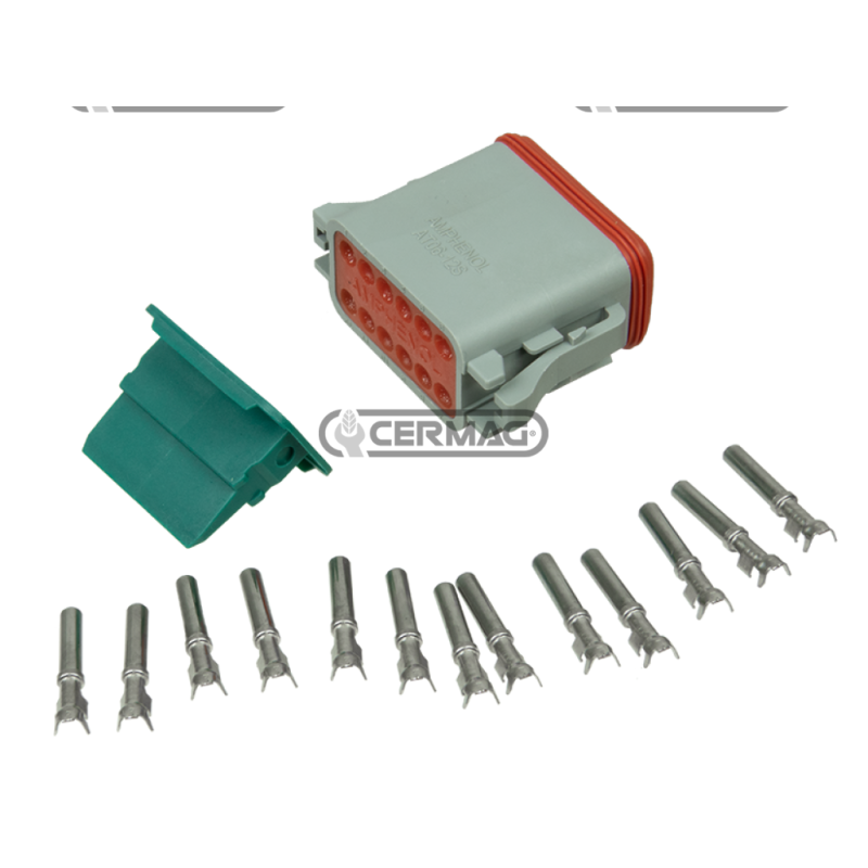 Kit connessione maschio tipo DEUTSCH 12 vie COMPATIBILE - 36600