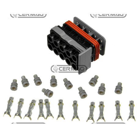 Kit conector de 10 vías para interruptores serie 700-900 COMPATIBLE - 36602 | NewgardenAgri.com