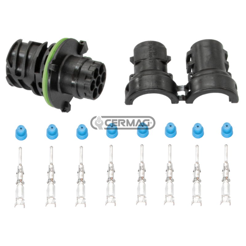 Kit connessione femmina per connettori DIN 7 vie COMPATIBILE - 37197