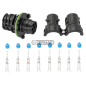 Female connection kit for 7-way DIN connectors COMPATIBLE - 37197