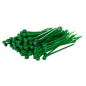 Fascette per cablaggi Colore Verde Lunghezza 140x3.5x mm COMPATIBILE - 37203