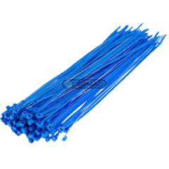 Fascette per cablaggi Colore Blu Lunghezza 140x3.5 mm COMPATIBILE - 37210 | NewgardenAgri.com