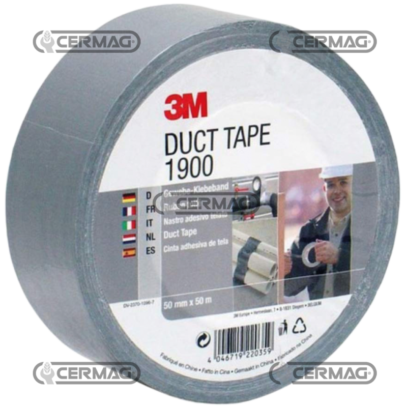 Canvas adhesive tape Color Silver Size 50x0.17 mm COMPATIBLE - 37015