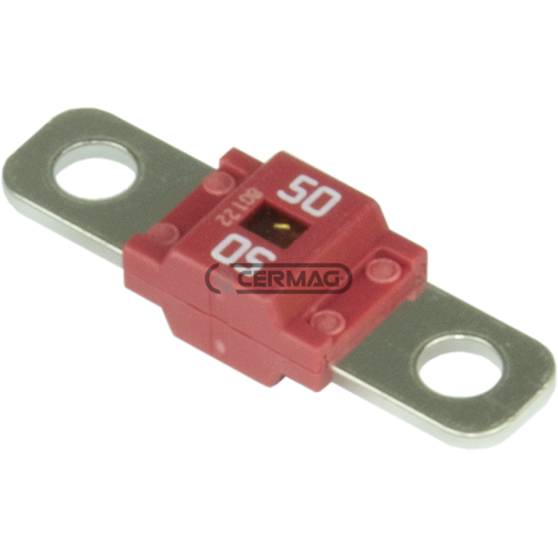 Fusible MIDIVAL Color Rojo Intensidad de corriente 50 A COMPATIBLE - 36965