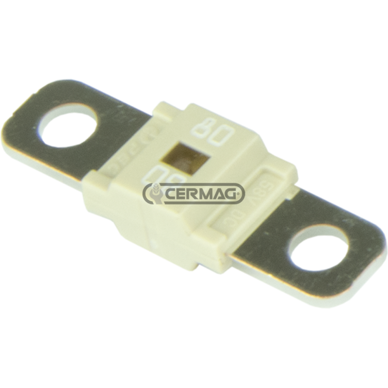 Fusibile MIDIVAL Colore Bianco Intensità di corrente 80 A COMPATIBILE - 36968