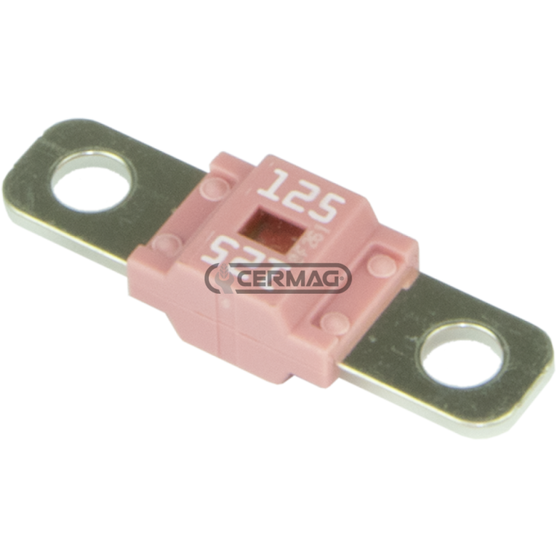 MIDIVAL fuse Color Pink Current intensity 125 A COMPATIBLE - 36970