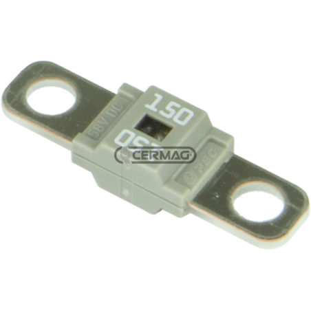 Fusible MIDIVAL Color Gris Intensidad de corriente 150 A COMPATIBLE - 36971 | NewgardenAgri.com