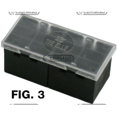 Caja de fusibles para 12 fusibles de doble cuchilla COMPATIBLES - 35637 | NewgardenAgri.com