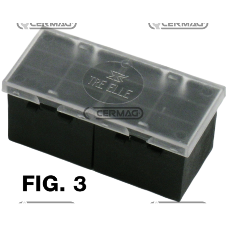 Caja de fusibles para 12 fusibles de doble cuchilla COMPATIBLES - 35637 | NewgardenAgri.com