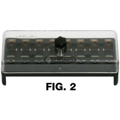 Caja de fusibles para 8 fusibles torpedos COMPATIBLES - 35636 | NewgardenAgri.com