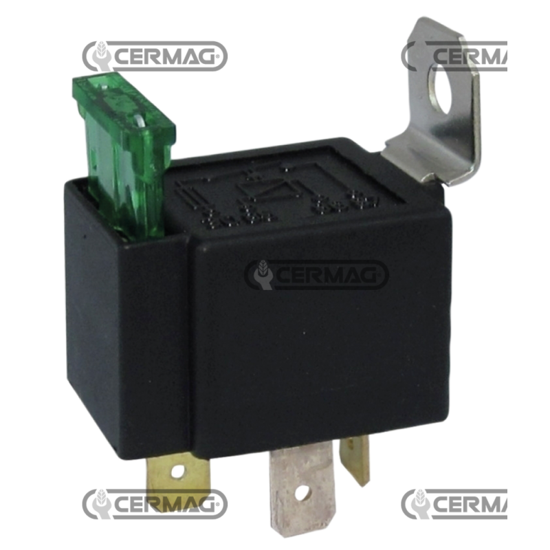 Relais ON-OFF avec fusible et support Tension 24 V Intensité courant 20 A COMPATIBLE - 36609