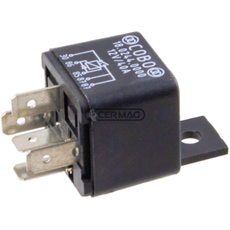 Relé con diodo Voltaje 12 V Intensidad de corriente eléctrica 40 A COMPATIBLE - 36739 | NewgardenAgri.com