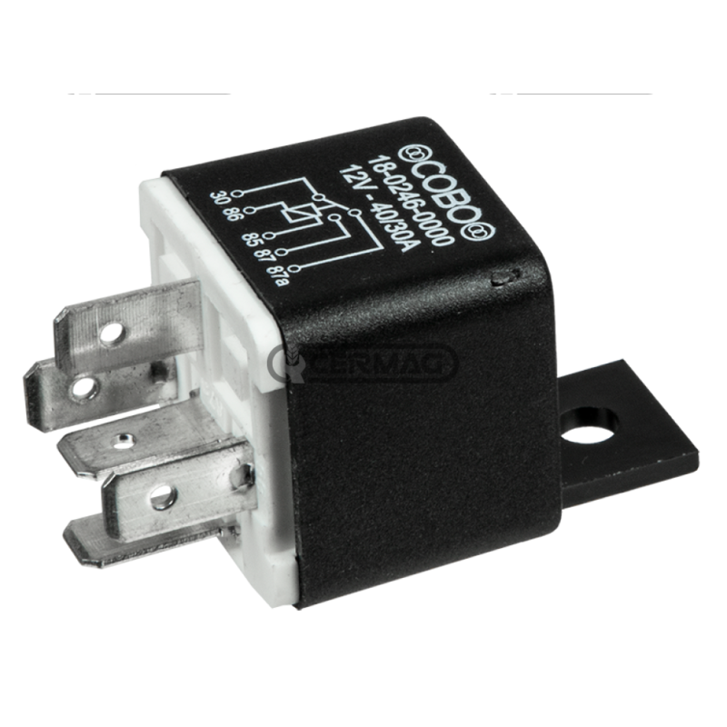 Relè Tensione 12 V Intensità di corrente 30/40 A COMPATIBILE - 35578