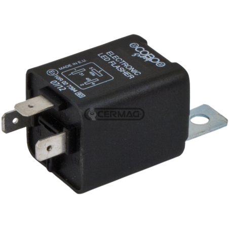 Clignotant pour feux de direction à LED et relais mobile Tension 24 V Puissance 40 W COMPATIBLE - 36473 | NewgardenAgri.com