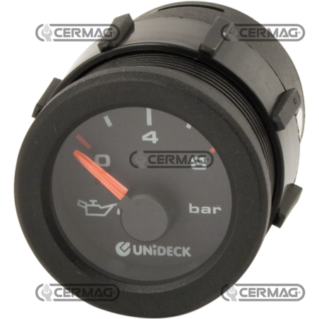 Electric oil pressure gauge Voltage 12 V Scale 0÷8 Bar COMPATIBLE - 35643 | NewgardenAgri.com