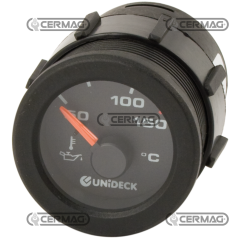 Indicador eléctrico de temperatura del aceite Voltaje 24 V Escala 50°÷150° C COMPATIBLE - 35648 | NewgardenAgri.com