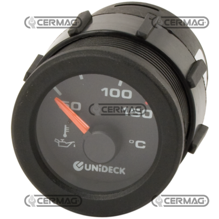 Indicador eléctrico de temperatura del aceite Voltaje 24 V Escala 50°÷150° C COMPATIBLE - 35648 | NewgardenAgri.com
