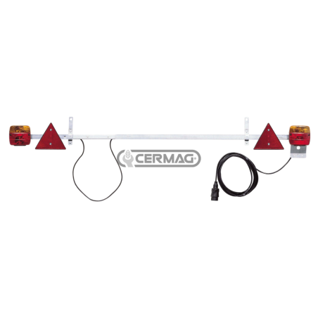 Verstellbare Rücklichtleiste für Anhänger – 12 V KOMPATIBEL – 35267 | NewgardenAgri.com