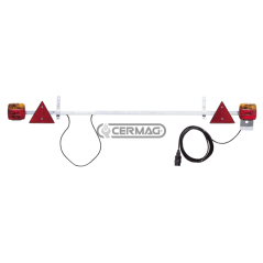 Adjustable rear light bar for trailers - 12V COMPATIBLE - 35268 | NewgardenAgri.com