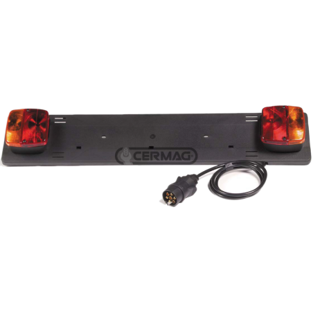 Kit portamatrículas completo - 12V Longitud 750 mm COMPATIBLE - 35735 | NewgardenAgri.com