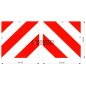 Par de paneles agrícolas de aluminio Dimensiones 423x423 mm COMPATIBLE - 36927