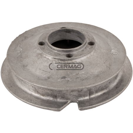 Aluminum starter pulley for LOMBARDINI engines - RUGGERINI COMPATIBLE - 12257 | NewgardenAgri.com