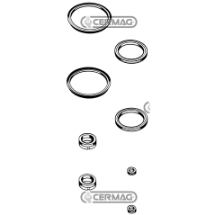 Oil filter gaskets for FIAT - FIAT ALLIS COMPATIBLE - 11015 | NewgardenAgri.com