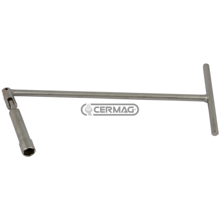 Llave articulada en "T" para bujías COMPATIBLE - 12077 | NewgardenAgri.com