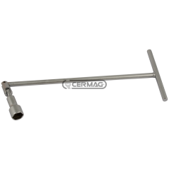 Clé articulée en "T" pour bougies COMPATIBLE - 12078 | NewgardenAgri.com