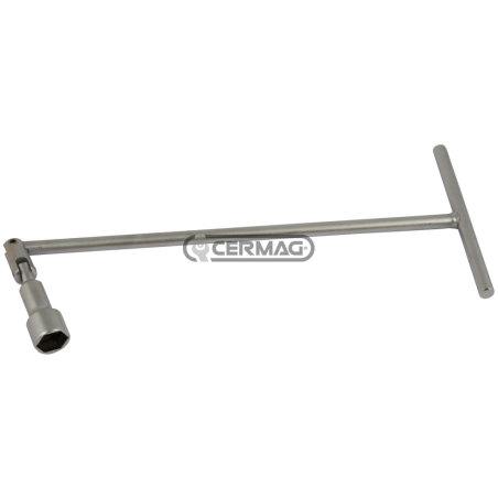 Llave articulada en "T" para bujías COMPATIBLE - 12078 | NewgardenAgri.com