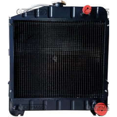 Copper radiator for CASE Dimensions WxHxD 490-530x550x75 mm COMPATIBLE - 12835 | NewgardenAgri.com