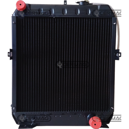Radiatore in rame per CASE Dimensioni LxHxP 550x635x95 mm COMPATIBILE - 12836 | NewgardenAgri.com