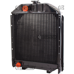 Copper radiator for FIAT - NEW HOLLAND Dimensions WxHxD 510x680x80 mm COMPATIBLE - 11482 | NewgardenAgri.com