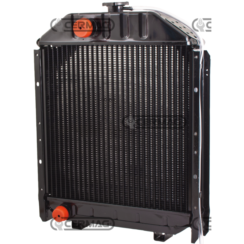 Radiatore in rame per FIAT - NEW HOLLAND Dimensioni LxHxP 510x680x80 mm COMPATIBILE - 11482