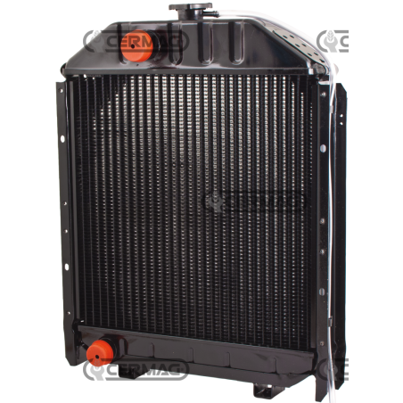Radiador de cobre para FIAT - NEW HOLLAND Dimensiones AnxAlxP 510x680x80 mm COMPATIBLE - 11482 | NewgardenAgri.com