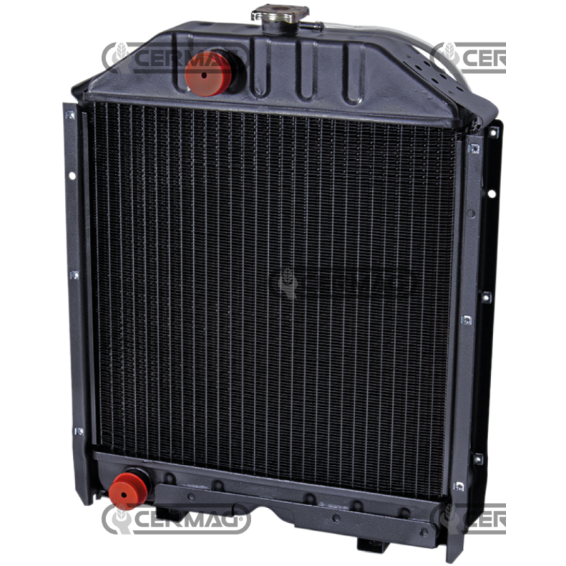 Radiatore in rame per FIAT - NEW HOLLAND Dimensioni LxHxP 509x627x100 mm COMPATIBILE - 12775