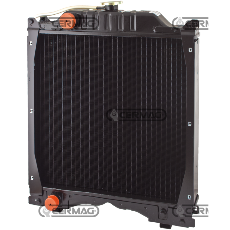 Radiatore in rame per FIAT - NEW HOLLAND Dimensioni LxHxP 553x695x110 mm COMPATIBILE - 12778