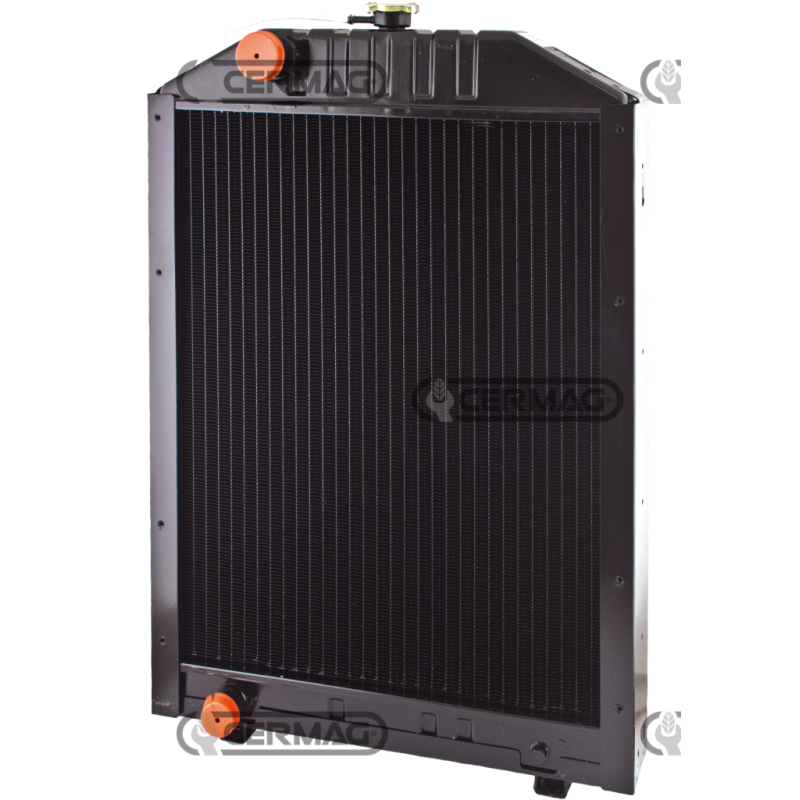 Copper radiator for FIAT - NEW HOLLAND Dimensions WxHxD 560x815x98 mm COMPATIBLE - 12773