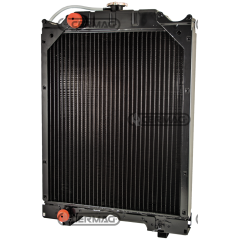 Radiatore in rame per FIAT - NEW HOLLAND Dimensioni LxHxP 550x830x105 mm COMPATIBILE - 12779 | NewgardenAgri.com