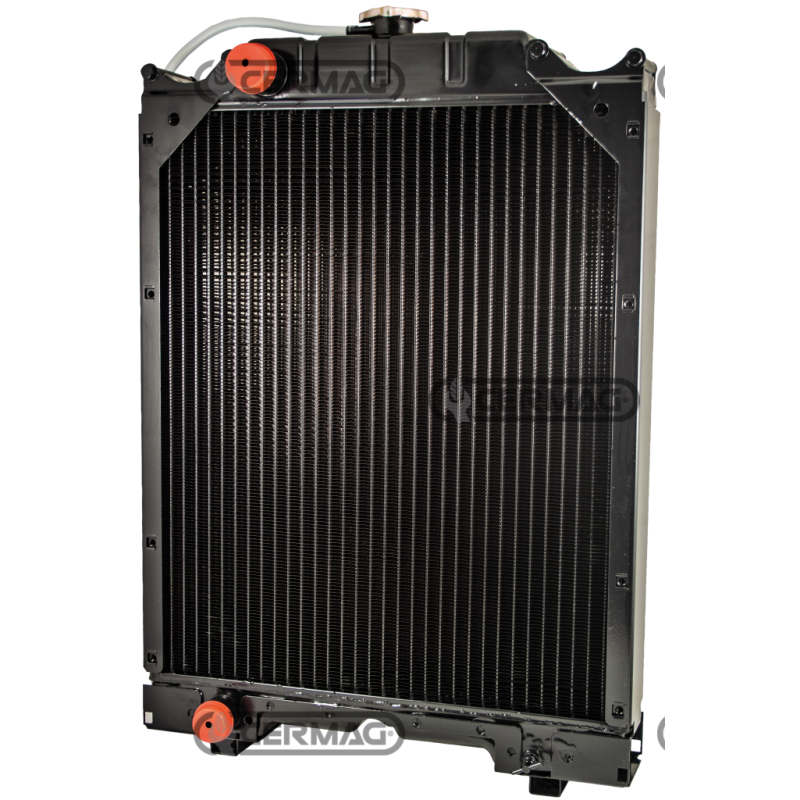 Radiatore in rame per FIAT - NEW HOLLAND Dimensioni LxHxP 550x830x105 mm COMPATIBILE - 12779